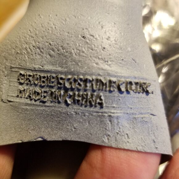 Vintage Rubies Uncle Fester latex over the head mask with hood - Picture 8 of 10